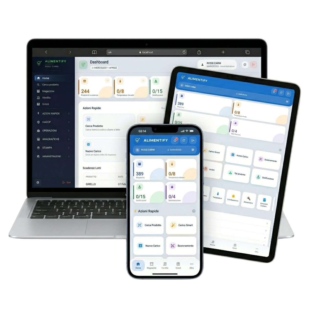 Acquisizione documentale con AI in Alimentify